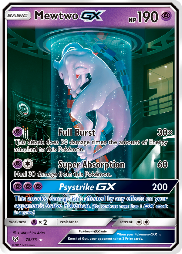 Mewtwo-GX - Shining Legends SET-78