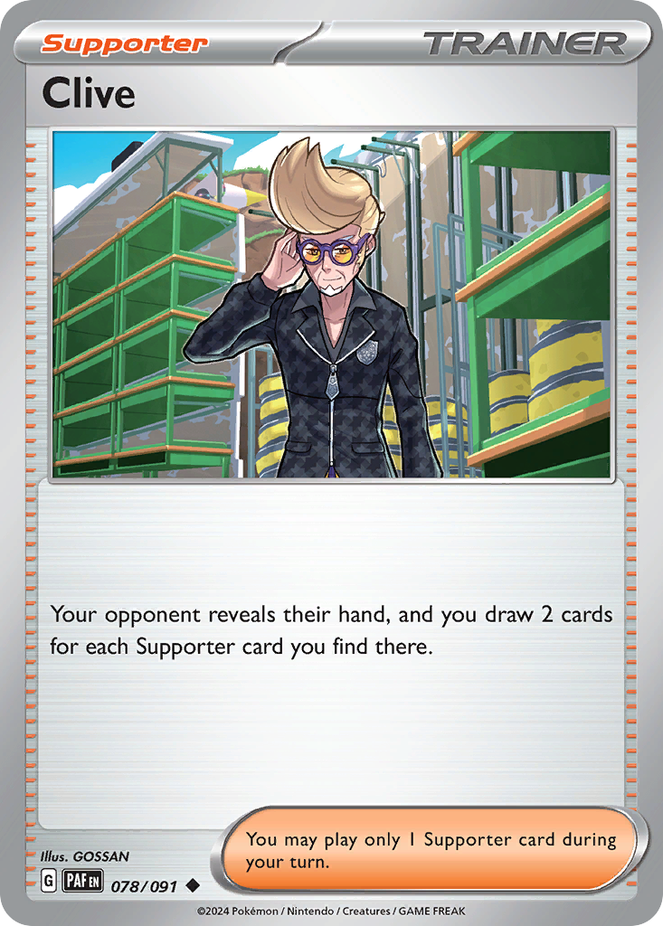 Clive - Paldean Fates SET-78