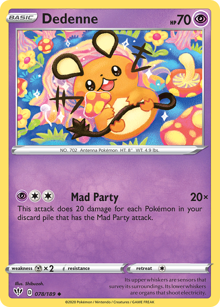 Dedenne - Darkness Ablaze SET-78