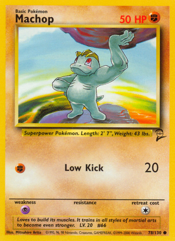 Machop - Base SET 2-78