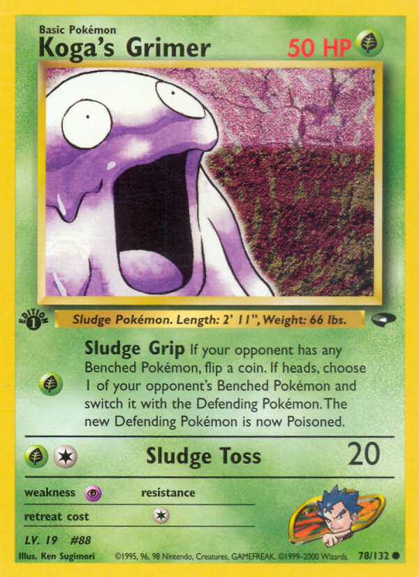 Koga's Grimer - Gym Challenge SET-78