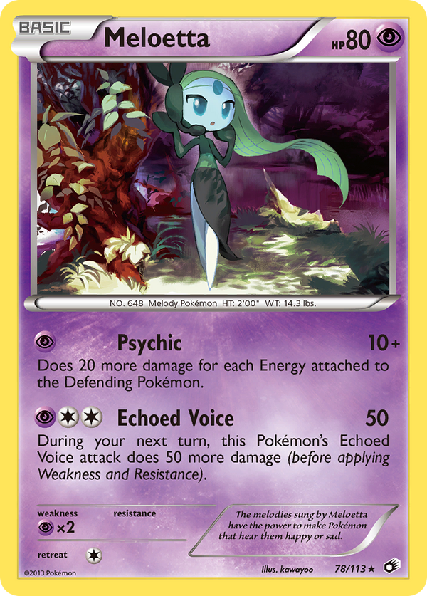 Meloetta - Legendary Treasures SET-78