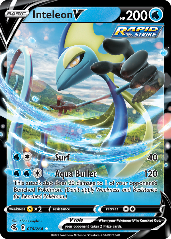 Inteleon V - Fusion Strike SET-78