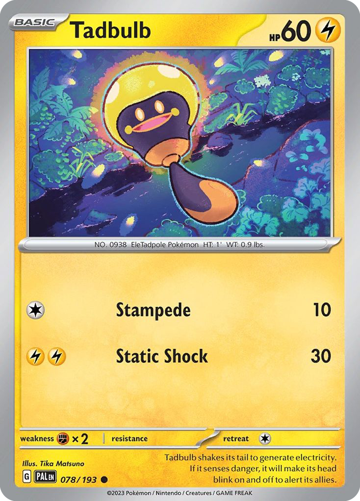 Tadbulb - Paldea Evolved SET-78