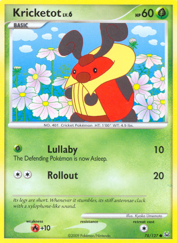 Kricketot - Platinum SET-78