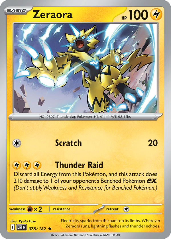 Zeraora - Destined Rivals SET-78