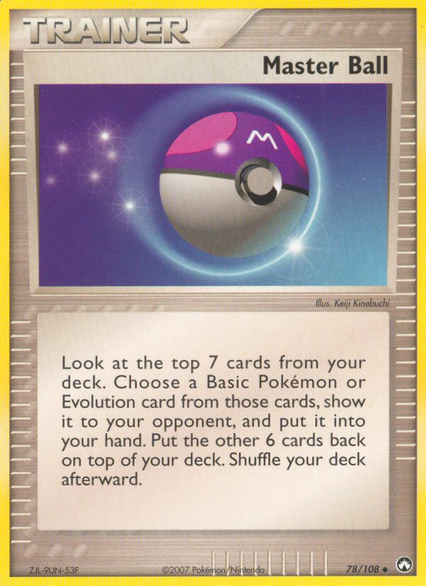 Master Ball - Power Keepers SET-78