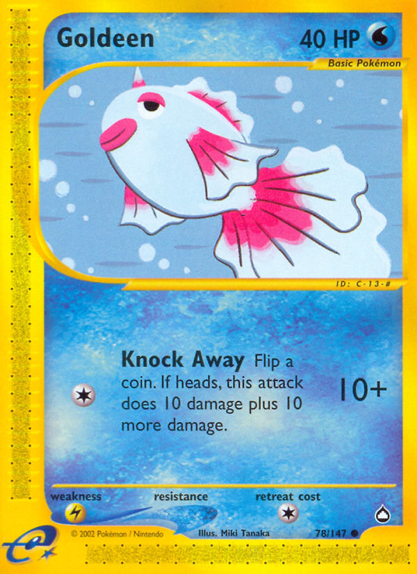 Goldeen - Aquapolis SET-78