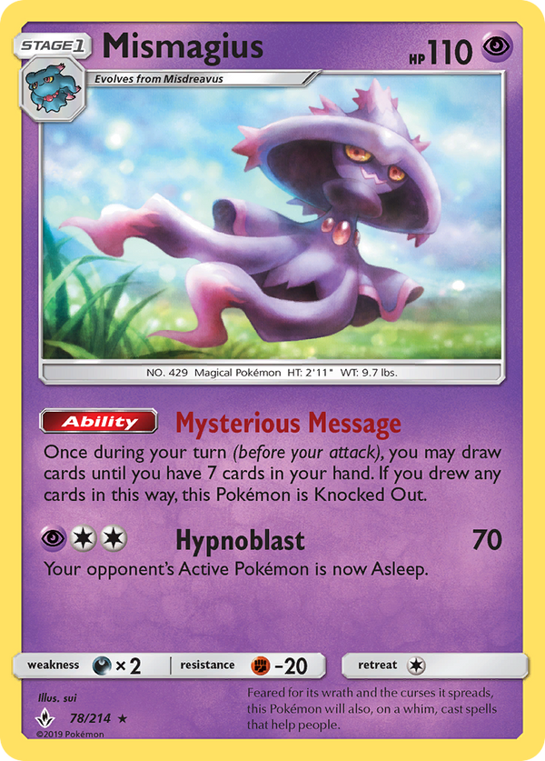 Mismagius - Unbroken Bonds SET-78