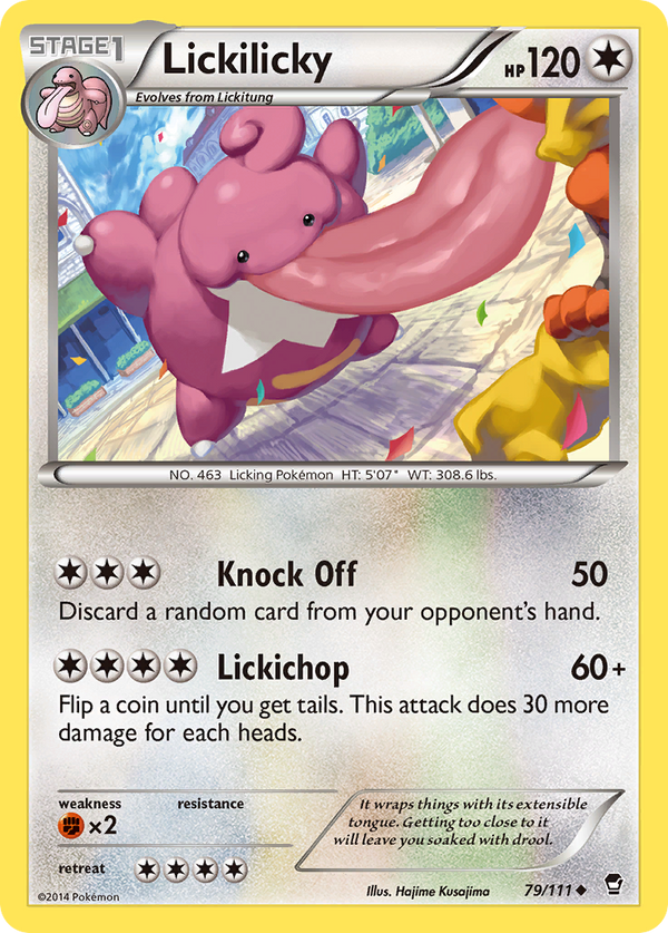 Lickilicky - Furious Fists SET-79