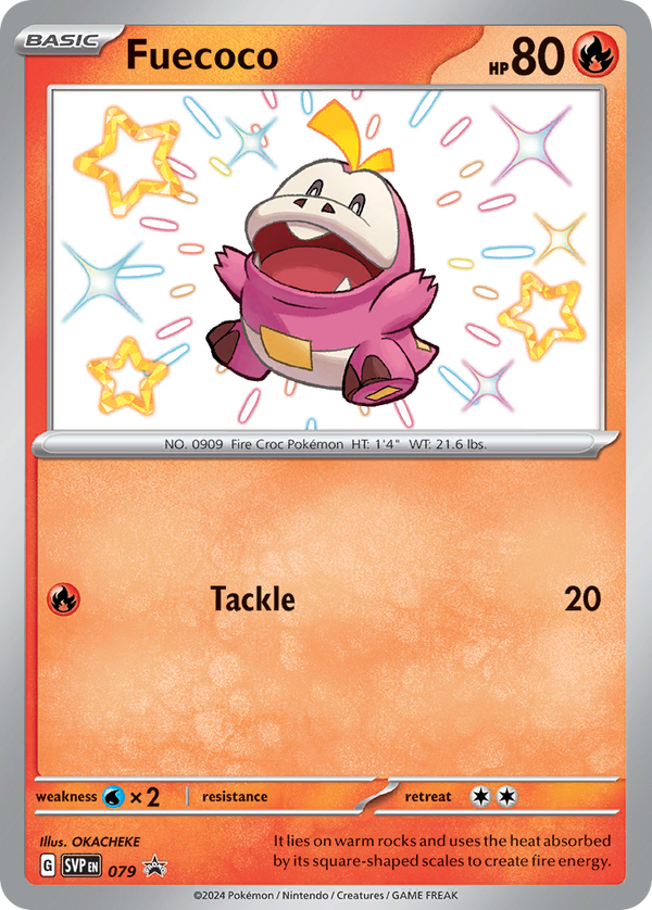 Fuecoco - Scarlet & Violet Black Star Promos SET-79