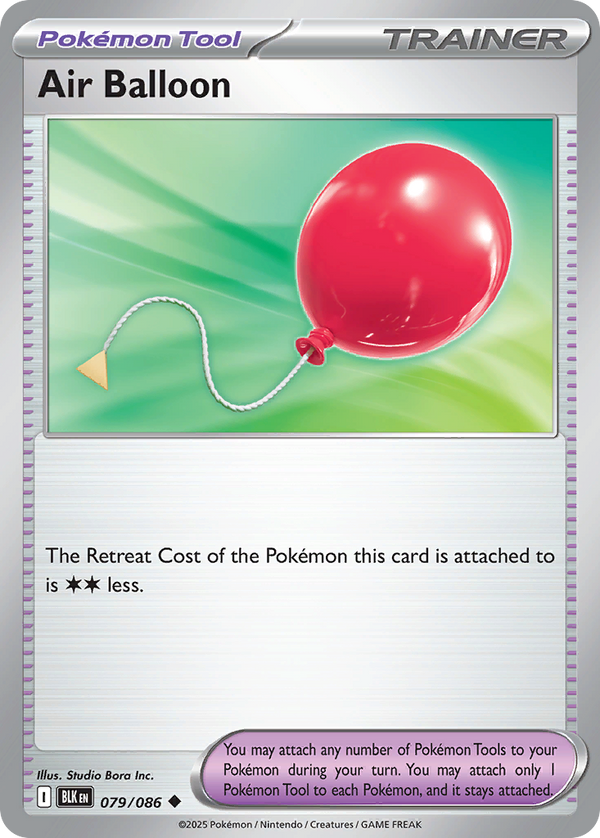 Air Balloon - Black Bolt SET-79