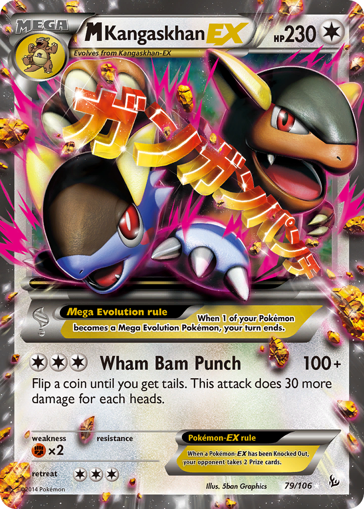 M Kangaskhan-EX - Flashfire SET-79
