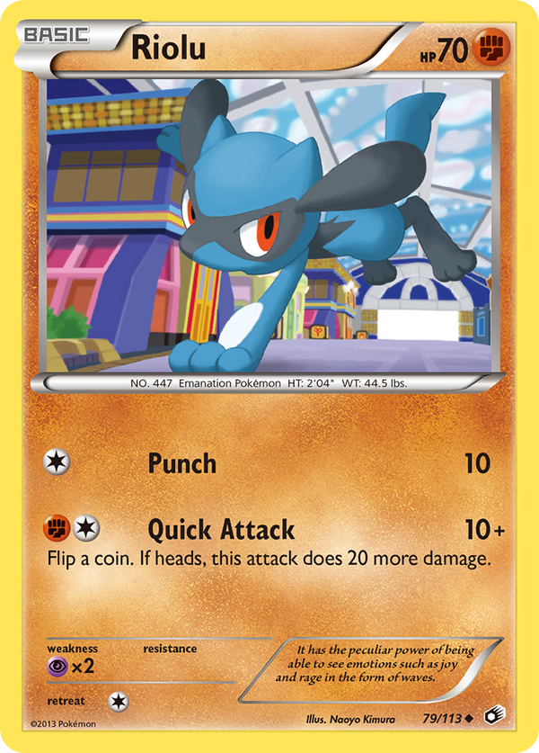Riolu - Legendary Treasures SET-79