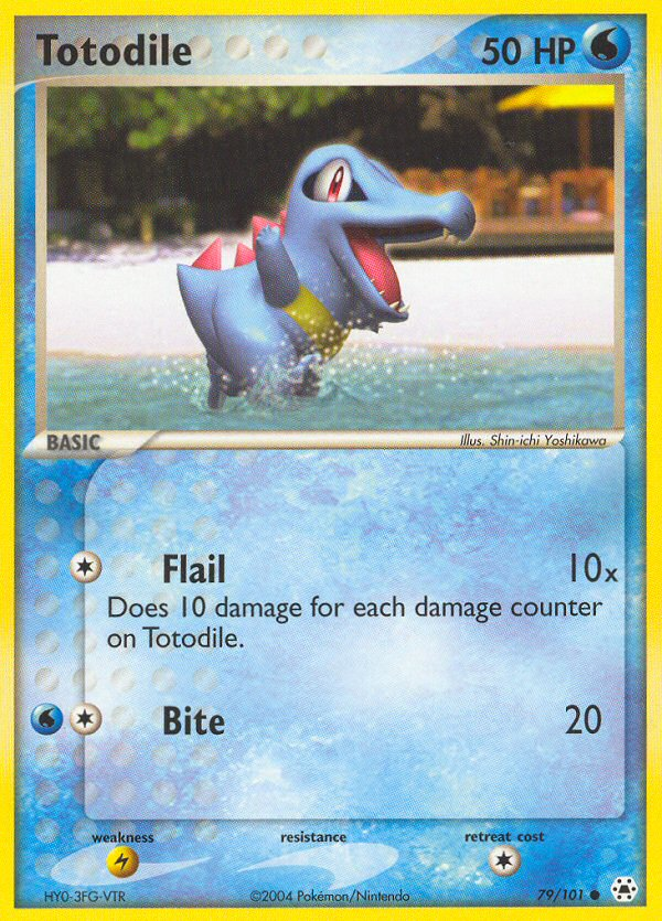 Totodile - Hidden Legends SET-79