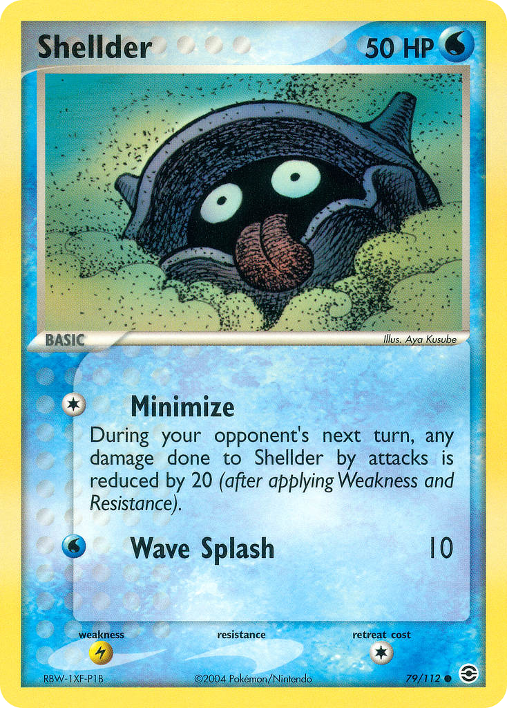 Shellder - FireRed & LeafGreen SET-79