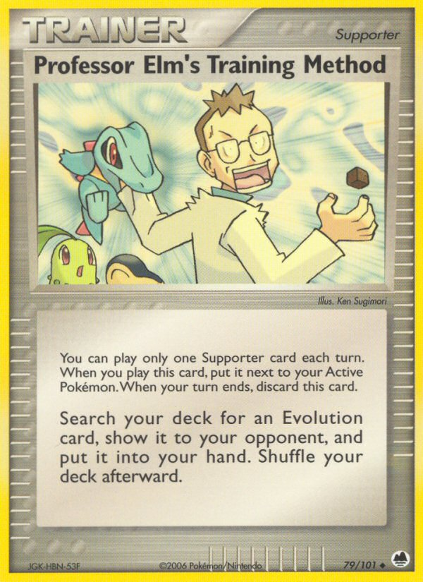 Professor Elm's Training Method - Dragon Frontiers SET-79
