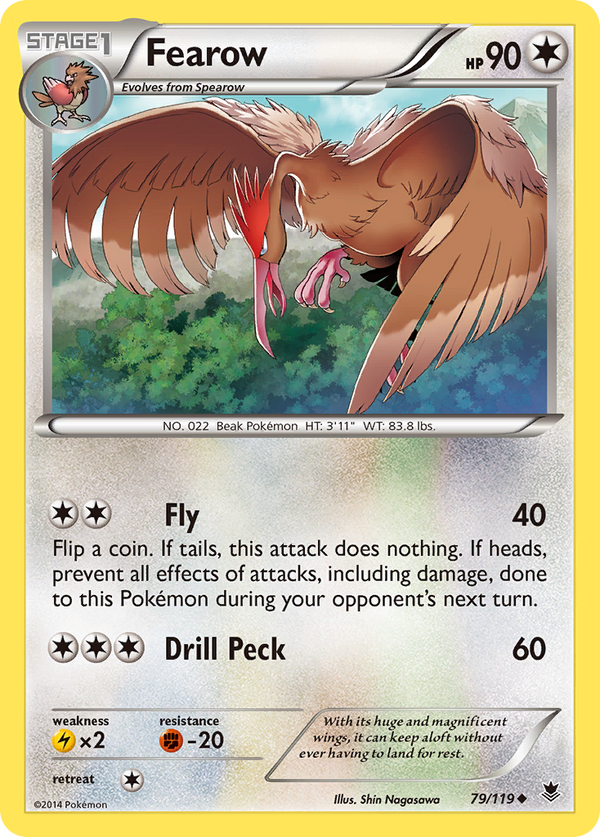 Fearow - Phantom Forces SET-79