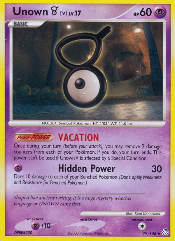 Unown [V] - Legends Awakened SET-79