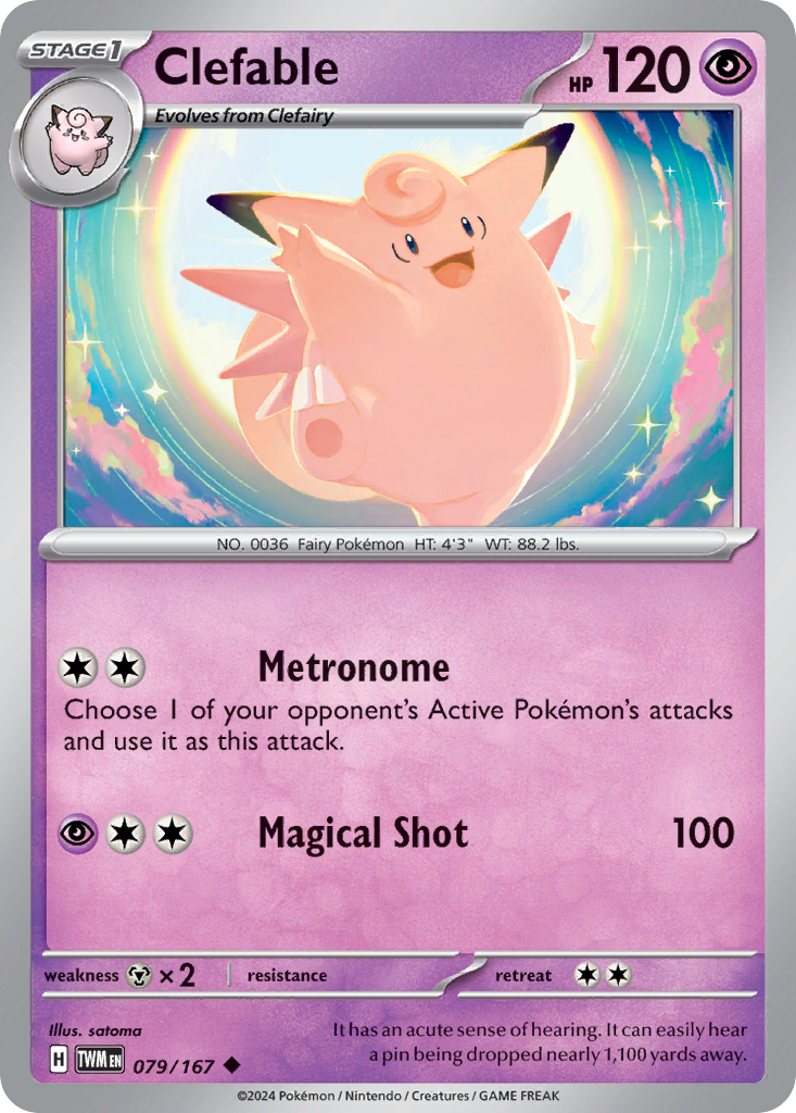 Clefable - Twilight Masquerade SET-79