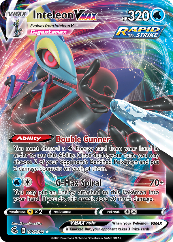 Inteleon VMAX - Fusion Strike SET-79