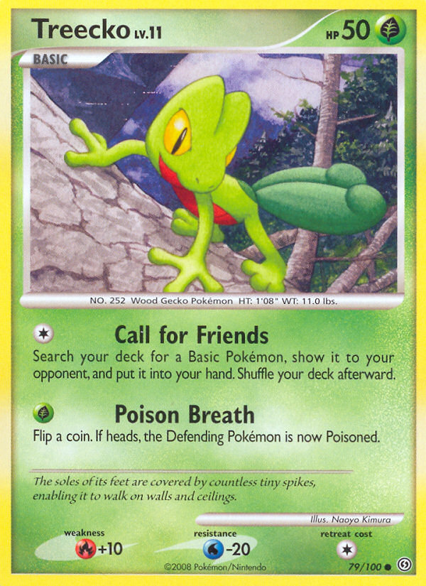 Treecko - Stormfront SET-79