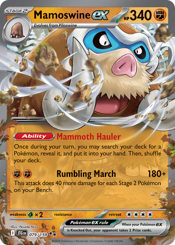 Mamoswine EX - Journey Together SET-79