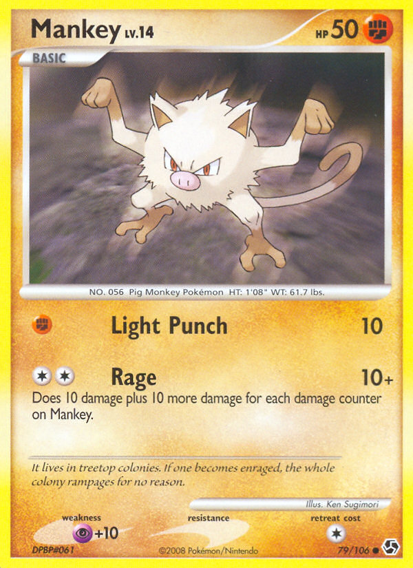 Mankey - Great Encounters SET-79