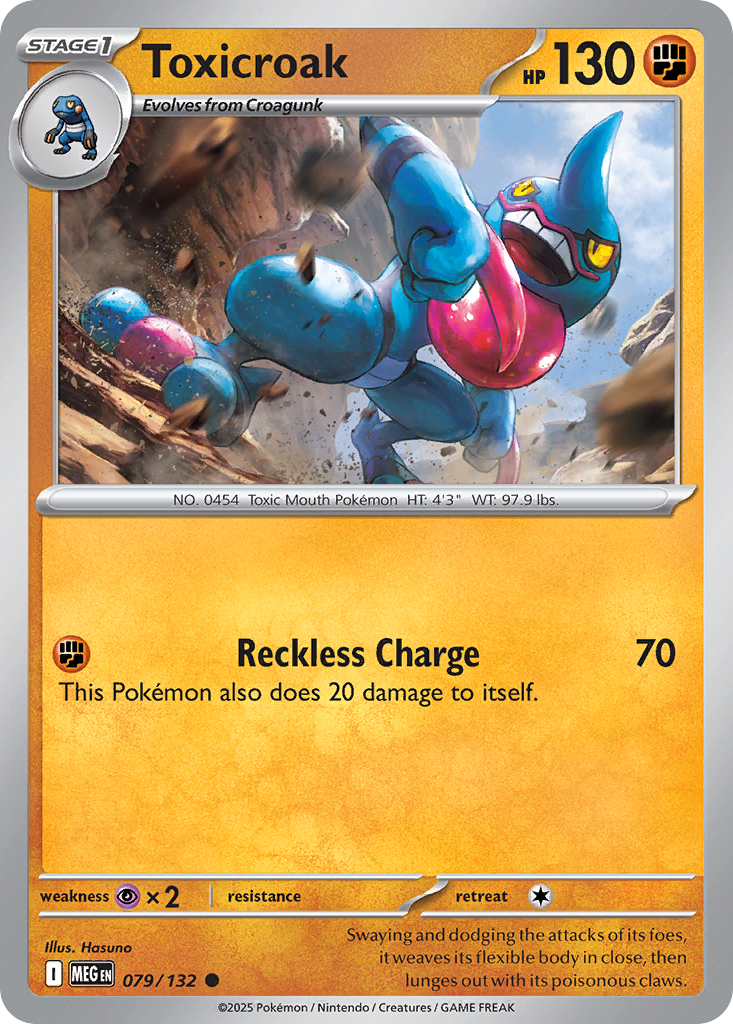 Toxicroak - Mega Evolution SET-79