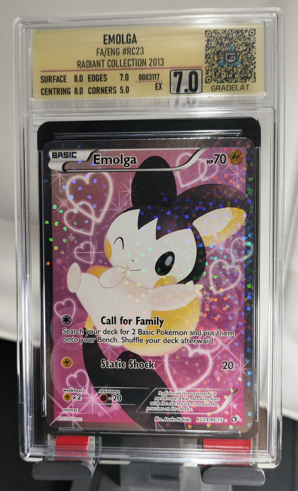 Emolga Legendary Treasures SET-RC23 — imagen del vendedor