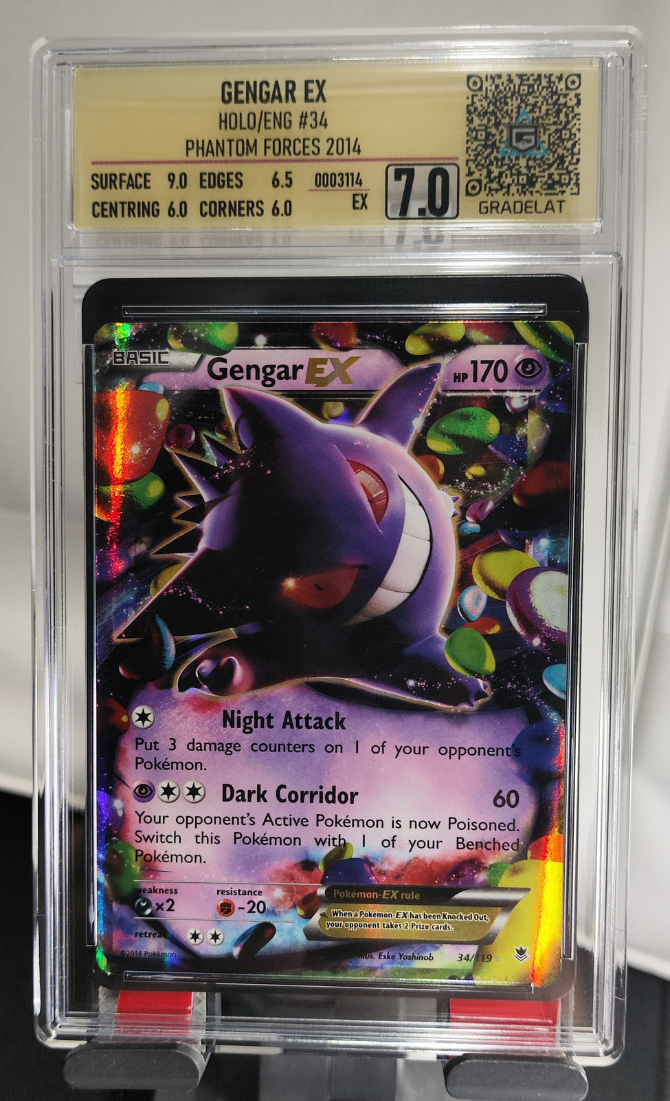 Gengar EX - Phantom Forces (PHF) - SET 34 — imagen del vendedor