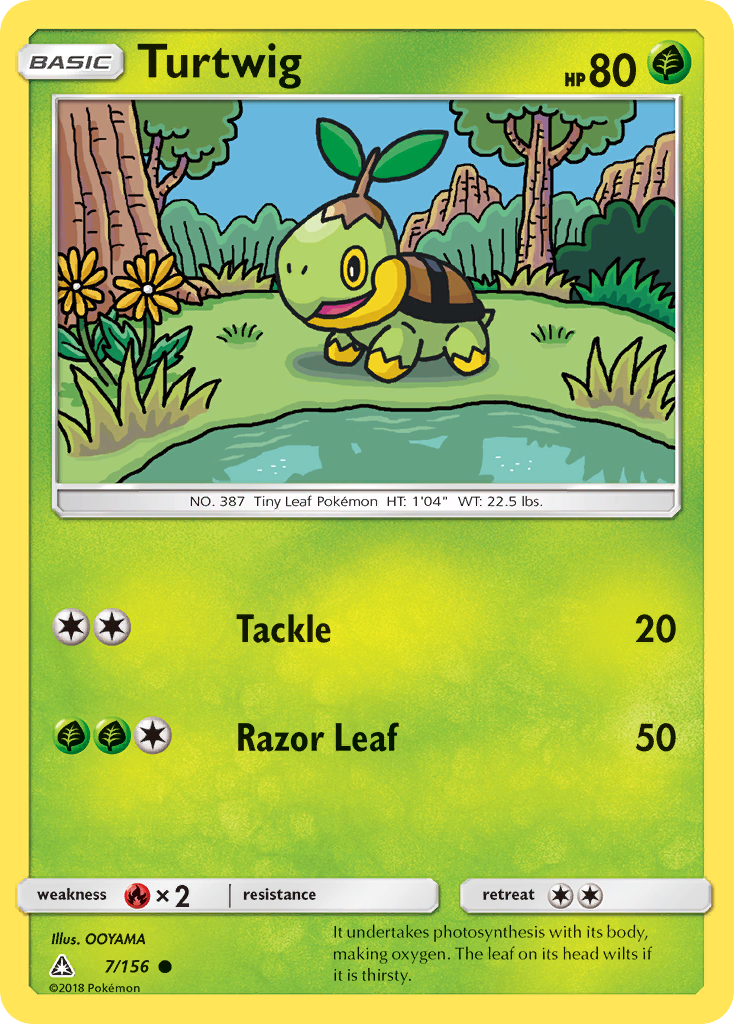 Turtwig - Ultra Prism SET-7