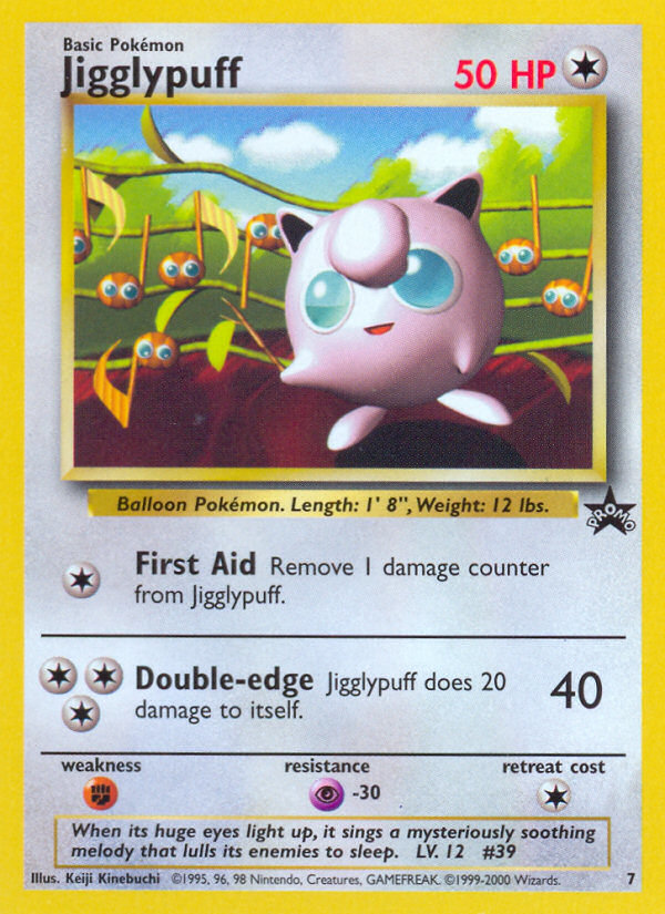 Jigglypuff - Wizards Black Star Promos SET-7