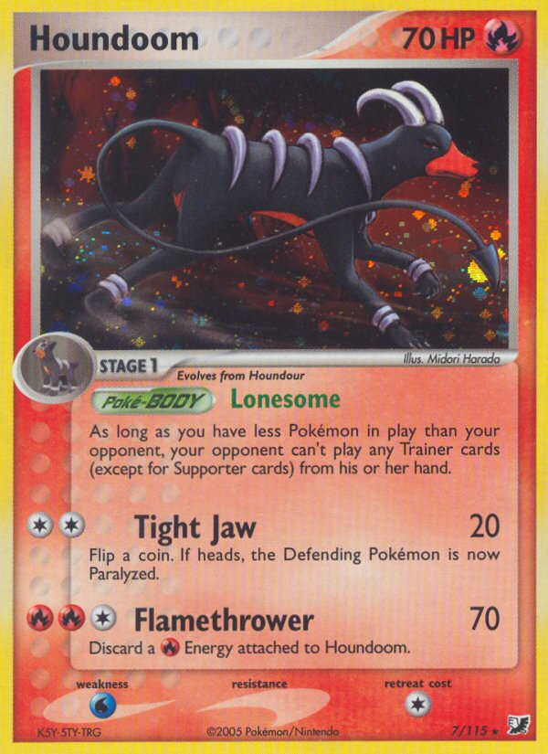 Houndoom - Unseen Forces SET-7