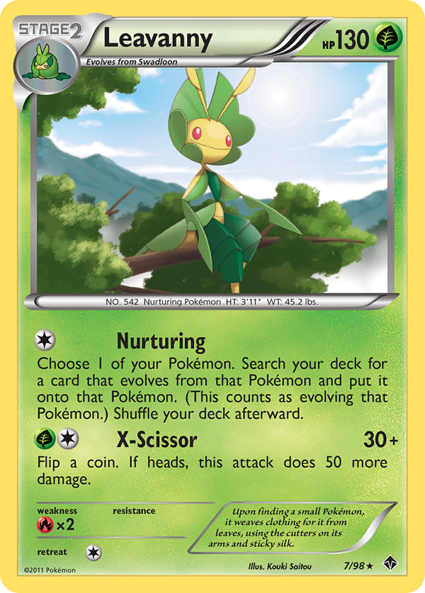 Leavanny - Emerging Powers SET-7