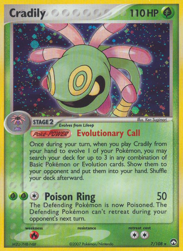 Cradily - Power Keepers SET-7