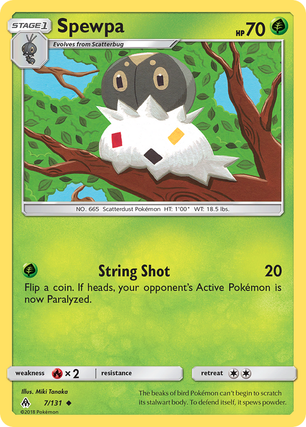 Spewpa - Forbidden Light SET-7