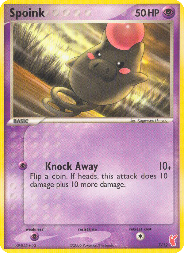 Spoink - EX Trainer Kit 2 Plusle SET-7