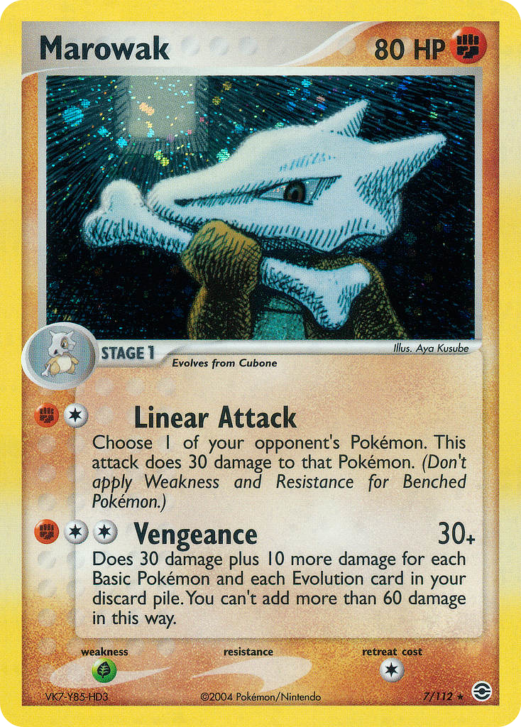 Marowak - FireRed & LeafGreen SET-7