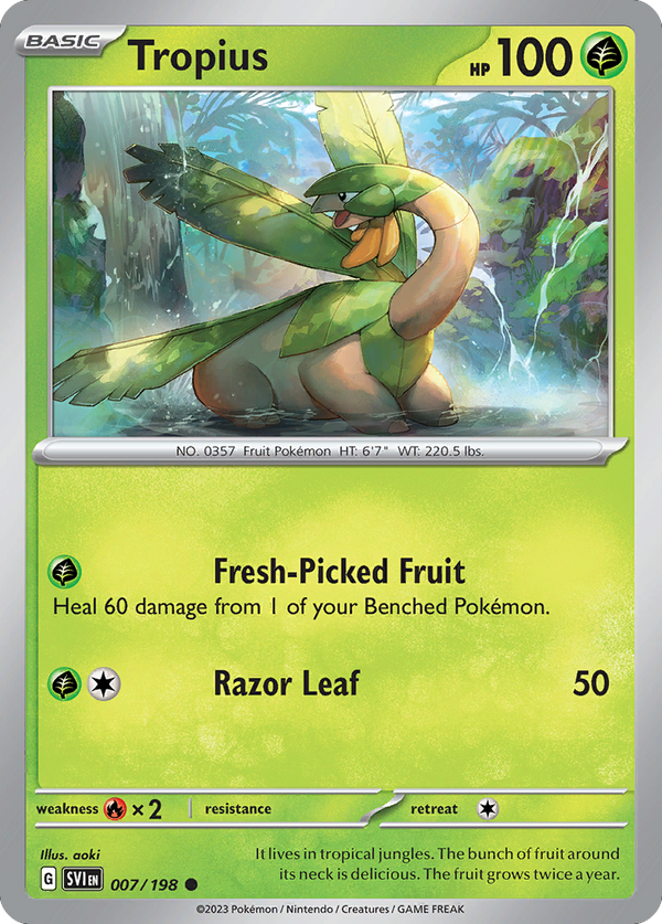 Tropius - Scarlet & Violet SET-7