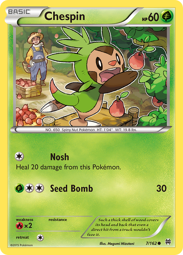 Chespin - BREAKthrough SET-7