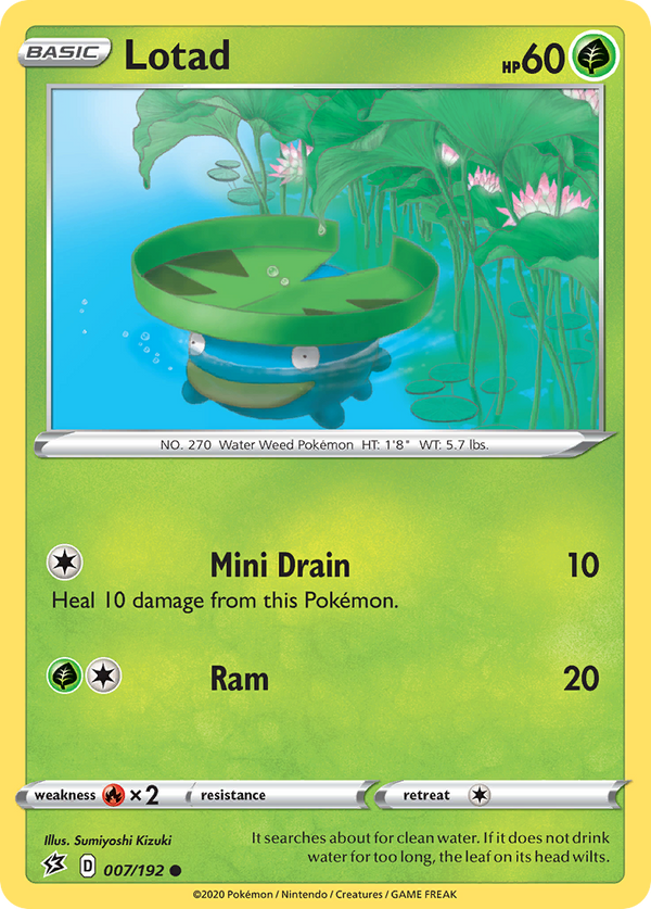 Lotad - Rebel Clash SET-7