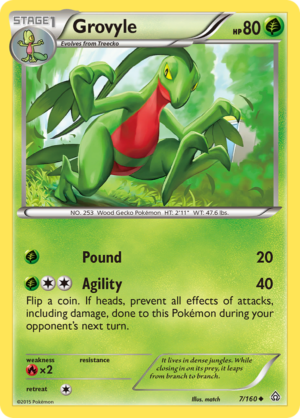 Grovyle - Primal Clash SET-7