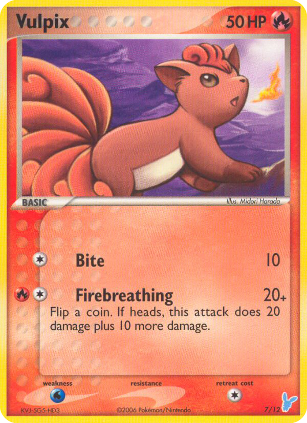 Vulpix - EX Trainer Kit 2 Minun SET-7