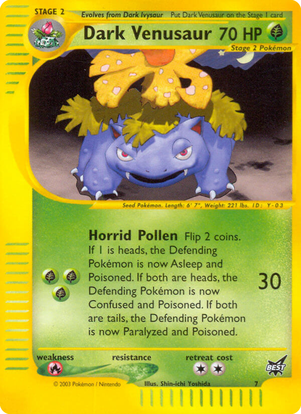 Dark Venusaur - Best of Game SET-7