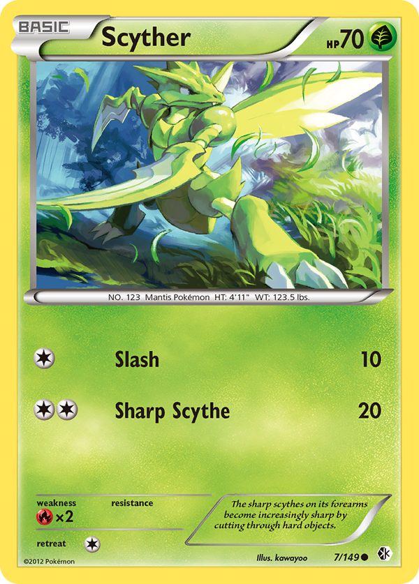 Scyther - Boundaries Crossed SET-7