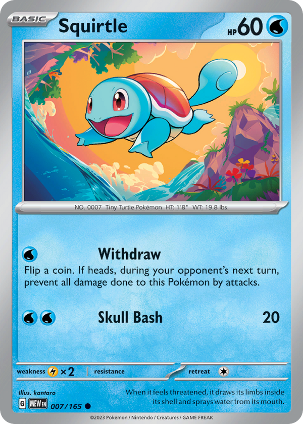 Squirtle - 151 SET-7