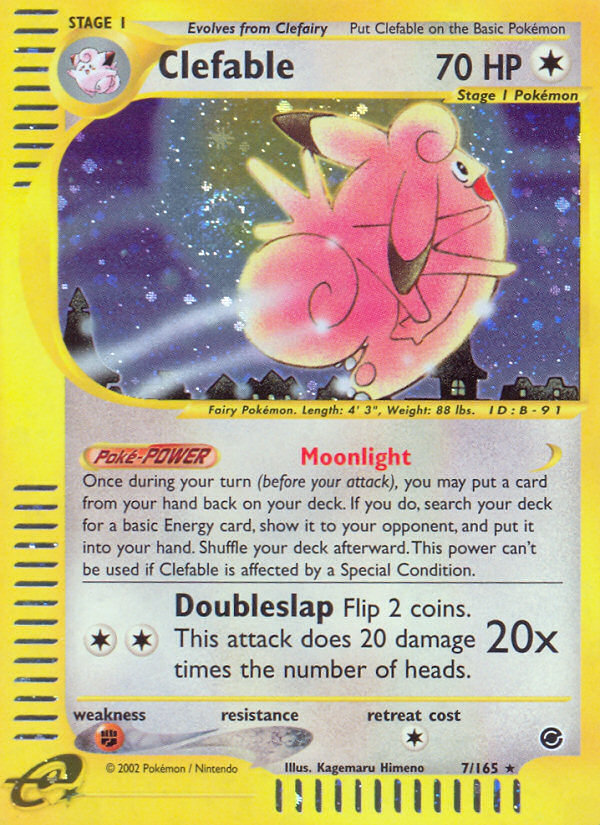 Clefable - Expedition Base Set SET-7
