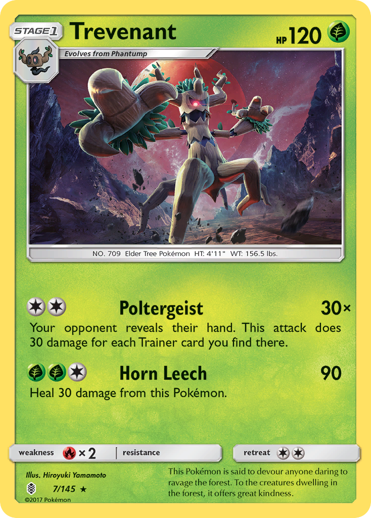 Trevenant - Guardians Rising SET-7