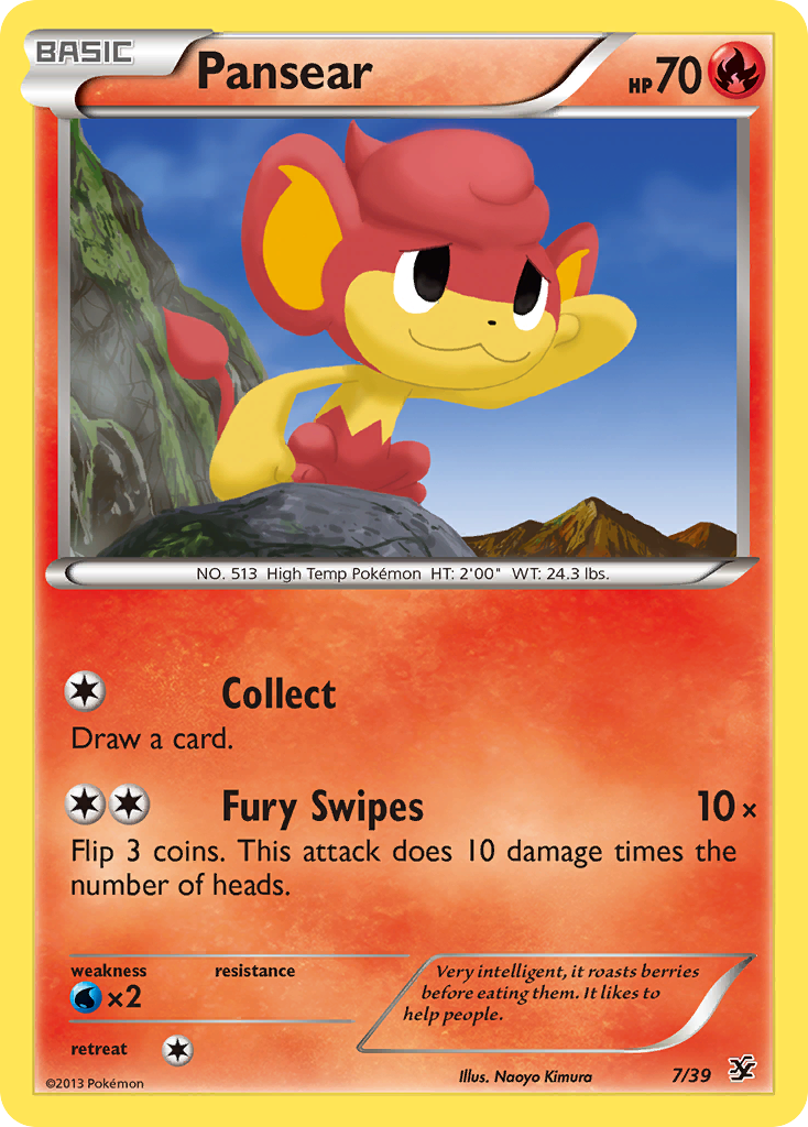 Pansear - Kalos Starter Set SET-7